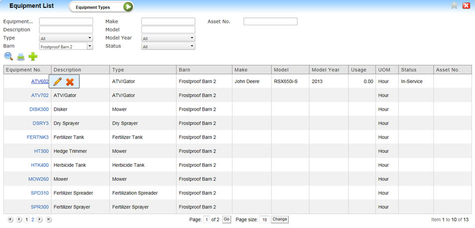 equiplist