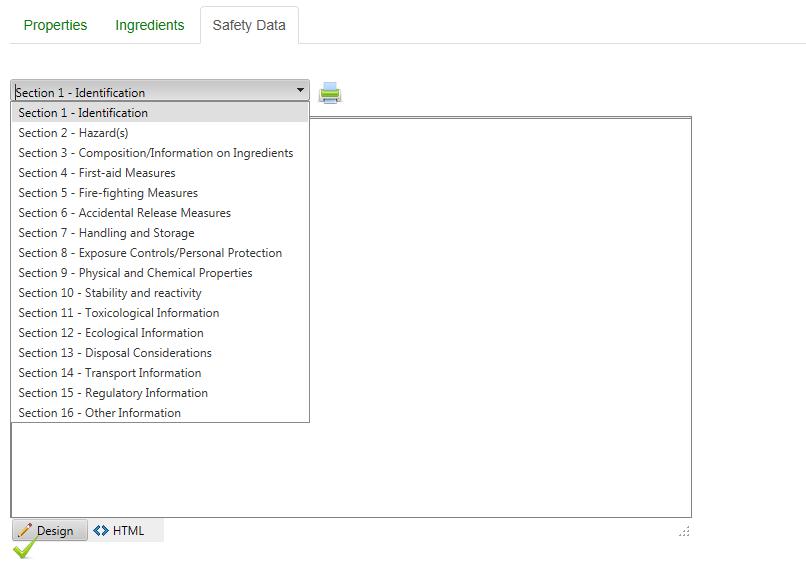 MSDS