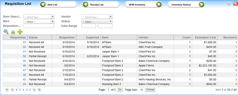 ReqList