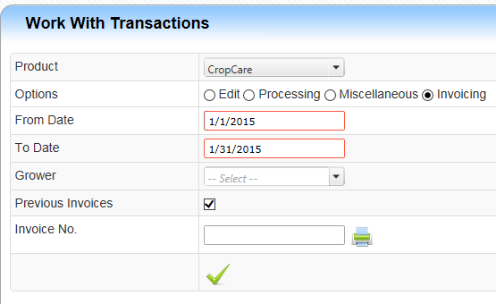 WW Trans Invoicing Previous