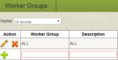 Worker Groups